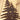 Close up of copper vein powder coat on our 2 digit metal house number sign with pine trees.