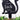 Close up of name on our cat garden memorial metal sign, in matte black powder coat.