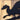 Close up of Dragon silhouette on our custom child's room metal sign, in matte black powder coat.