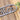 Close up of raw steel on our metal child name sign.