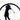 Close up of woman silhouette on our circular golf metal wall art, in matte black powder coat.