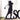 Close up of boy golfer on our custom name sign, in matte black powder coat. 