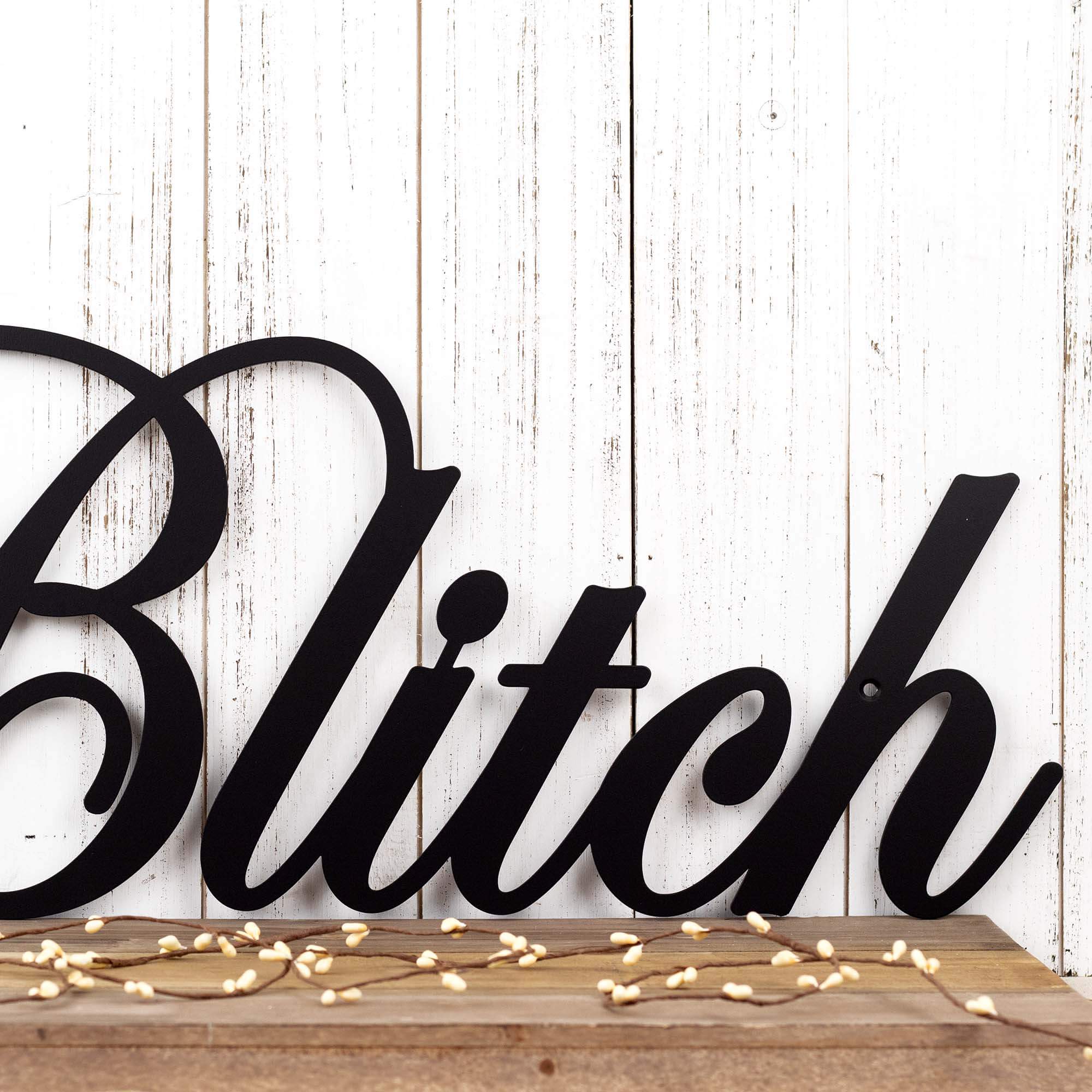 Name Sign Cursive Custom Metal Cursive Name Sign – Refined Inspirations